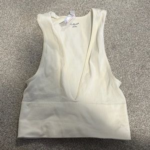 Urban outfitters, deep cut tank top